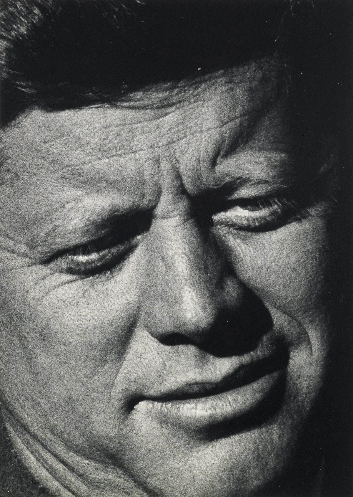 EDWARD WALLOWITCH (1932-1981)  Suite of 7 photographs taken during the John F. Kennedy presidential campaign.
